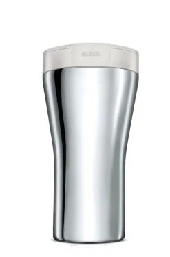 Juoma- Ja Baaritarvikkeet^Alessi matkamuki Caffa 40 cl valkoinen kansi