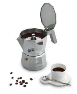Juoma- Ja Baaritarvikkeet|Tarjoilu^Alessi MOKA Espresso pannu 3:lle kupille alumiini