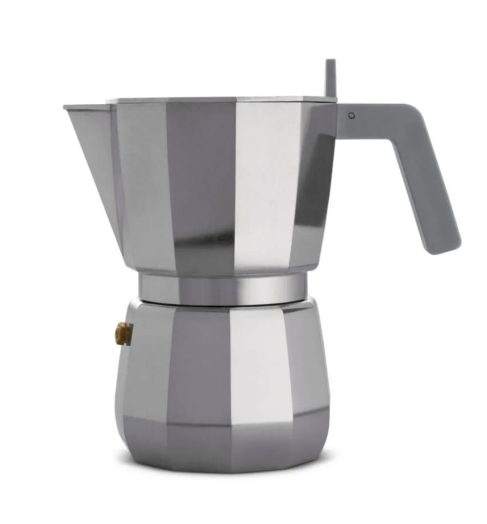 Juoma- Ja Baaritarvikkeet|Tarjoilu^Alessi MOKA Espresso pannu 6:lle kupille alumiini