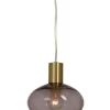 Sisustusvalaisimet^ Aneta Lighting Bell Ikkunavalaisin mattamessinki/savulasi