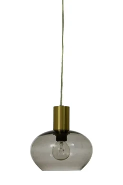 Sisustusvalaisimet^ Aneta Lighting Bell Ikkunavalaisin mattamessinki/savulasi