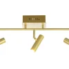 Sisustusvalaisimet^ Aneta Lighting kattospotti Artic LED  suora 3-os. mattamessinki