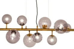 Sisustusvalaisimet^ Aneta Lighting kattovalaisin Molekyl 9-os antiikki/savunharmaa