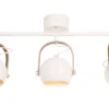 Sisustusvalaisimet^ Aneta Lighting kattovalaisin Bow 3-os. valkoinen