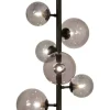 Sisustusvalaisimet^ Aneta Lighting kattovalaisin Molekyl musta 7-os.