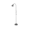 Sisustusvalaisimet^ Aneta Lighting Lattiavalaisin Sarek teräs