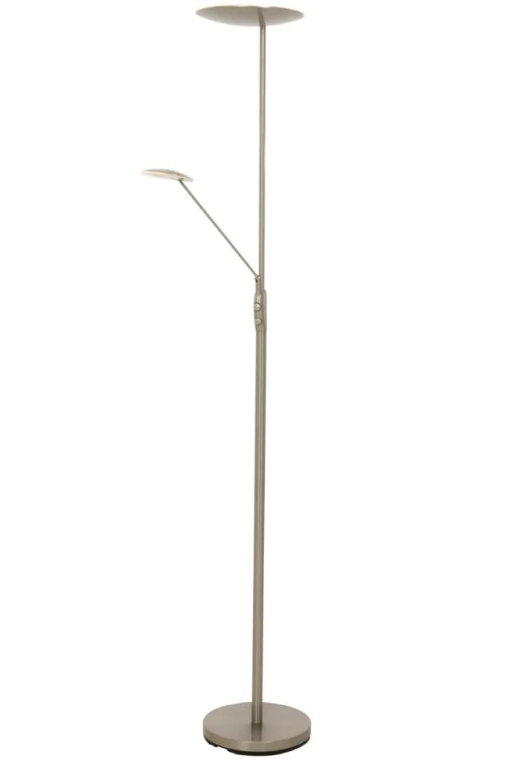 Sisustusvalaisimet^ Aneta Lighting lattiavalaisin Cadiz uplight teräs LED