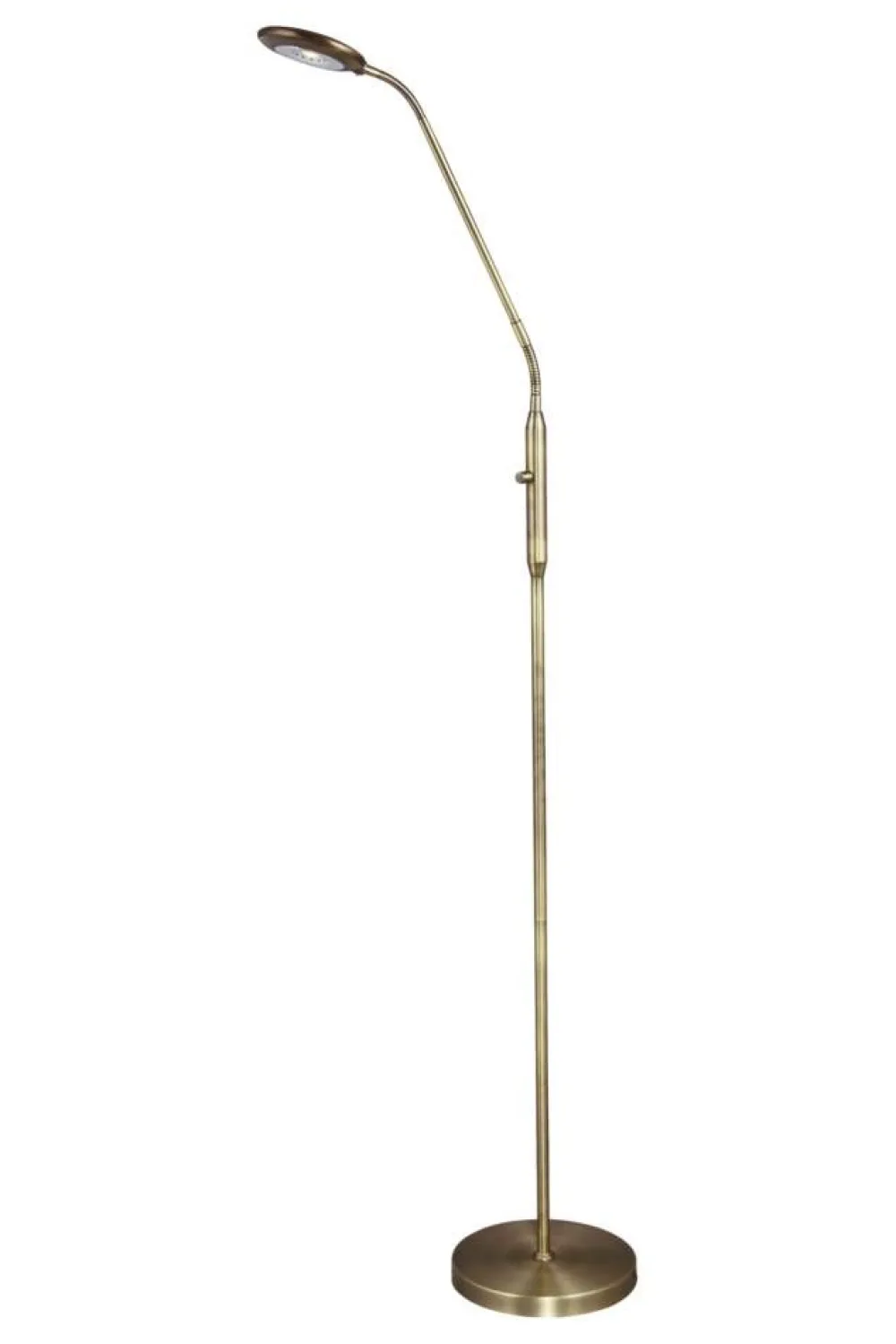 Sisustusvalaisimet^ Aneta Lighting lattiavalaisin Moto antiikki