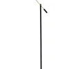 Sisustusvalaisimet^ Aneta Lighting lattiavalaisin Cadiz LED musta/mattamessinki