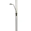 Sisustusvalaisimet^ Aneta Lighting lattiavalaisin Nice LED uplight mustakromi