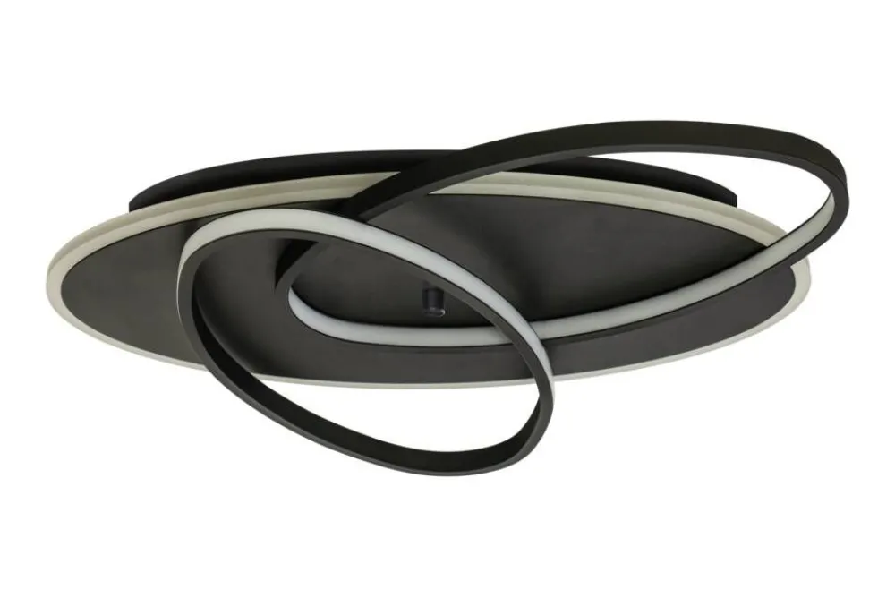 Sisustusvalaisimet^ Aneta Lighting LED-plafondi Legato musta