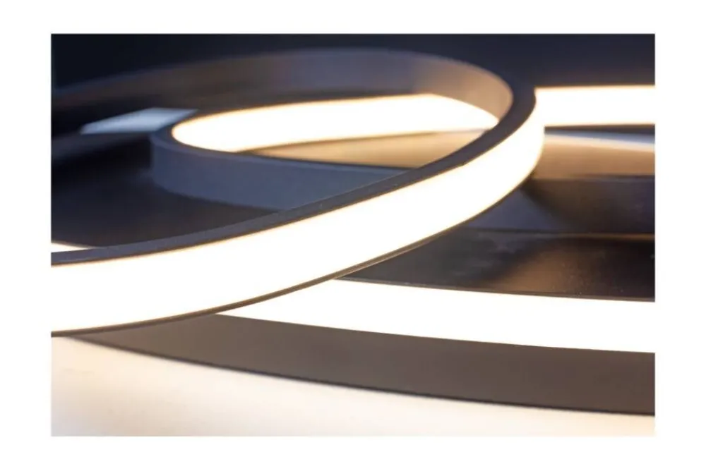 Sisustusvalaisimet^ Aneta Lighting LED-plafondi Legato musta