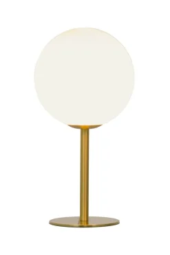 Sisustusvalaisimet^ Aneta Lighting pöytävalaisin Molekyl mattamessinki