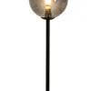 Sisustusvalaisimet^ Aneta Lighting pöytävalaisin Molekyl 43 cm musta/savulasi