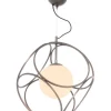 Sisustusvalaisimet^ Aneta Lighting riippuvalaisin Rigoletto tina/valkoinen