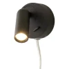 Sisustusvalaisimet^ Aneta Lighting seinävalaisin Fenja LED musta