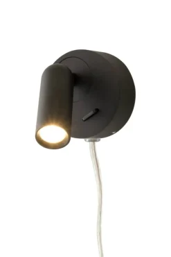 Sisustusvalaisimet^ Aneta Lighting seinävalaisin Fenja LED musta