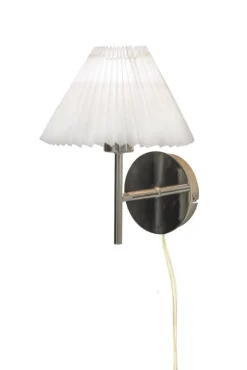 Sisustusvalaisimet^ Aneta Lighting seinävalaisin Ester hopea
