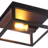 Ulkovalaisimet^ Aneta Lighting ulkokattovalaisin Arendal musta
