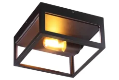 Ulkovalaisimet^ Aneta Lighting ulkokattovalaisin Arendal musta