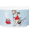 Astiat^Moomin Arabia Muumi kulho 15 cm Vilijonkka harmaa