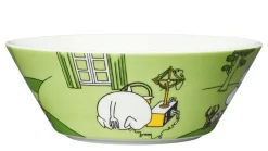 Astiat^Moomin Arabia Muumi Kulho Muumipeikko nurmenvihreä 15 cm