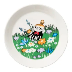 Astiat^Moomin Arabia Muumi lautanen 19 cm Pikku Myy niityllä