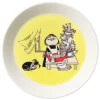 Astiat^Moomin Arabia Muumi Lautanen 19 cm Miisa keltainen