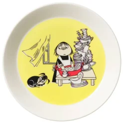 Astiat^Moomin Arabia Muumi Lautanen 19 cm Miisa keltainen