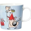 Astiat^Moomin Arabia Muumi muki 0,3 L Vilijonkka harmaa