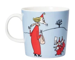 Astiat^Moomin Arabia Muumi muki 0,3 L Vilijonkka harmaa