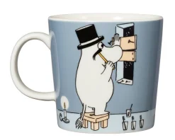 Astiat^Moomin Arabia Muumi muki 0,3l Muumipappa harmaa