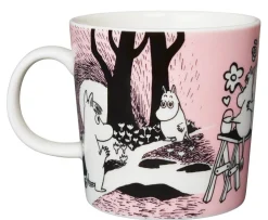 Astiat^Moomin Arabia Muumi muki Rakkaus 0,3 L vaaleanpunainen