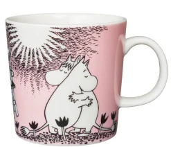 Astiat^Moomin Arabia Muumi muki Rakkaus 0,3 L vaaleanpunainen