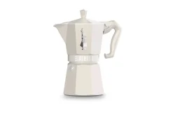 Juoma- Ja Baaritarvikkeet|Tarjoilu^Bialetti espressokeitin 6 k. Moka Exclusive kerma