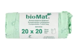 Puhdistus Ja Siivous^ Biomat bio roskapussi sangallinen 20 kpl 20 l