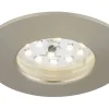 Kosteantilanvalaisimet^Briloner LED alasvalo 5W IP44 harjattu teräs