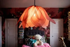 Sisustusvalaisimet^By Rydu00e9ns By Rydéns riippuvalaisin Lou Lou Ø 80 cm ruusunpunainen