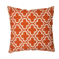Sisustustekstiilit^Create Home tyyny Petra 45x45 cm oranssi puuvilla