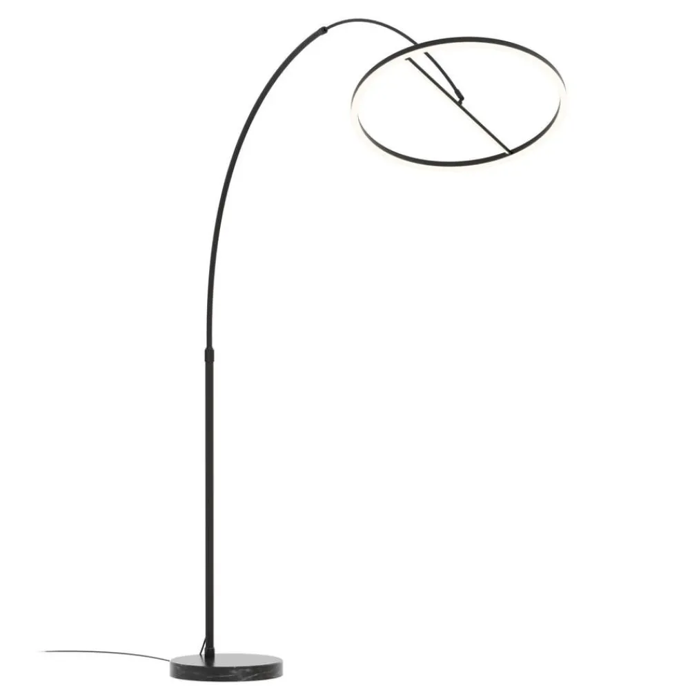Sisustusvalaisimet^Design by Gru00f6nlund Design by Grönlund lattiavalaisin Lounge LED musta