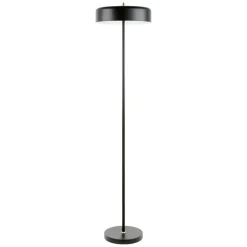 Sisustusvalaisimet^Design by Gru00f6nlund Design by Grönlund lattiavalaisin Trendo metallisella varjos