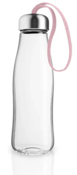 Juomapullot|Juoma- Ja Baaritarvikkeet^Eva Solo juomapullo lasia Rose quartz 0,5 l
