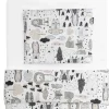 Lastenhuone|Vuodetekstiilit^Familon Kaverit Organic vauvan pl+tl setti 85x125/35x45 kaakao