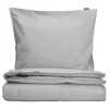 Vuodetekstiilit^Familon pussilakanasetti Percale 150x210 + 55x65 cm harmaa