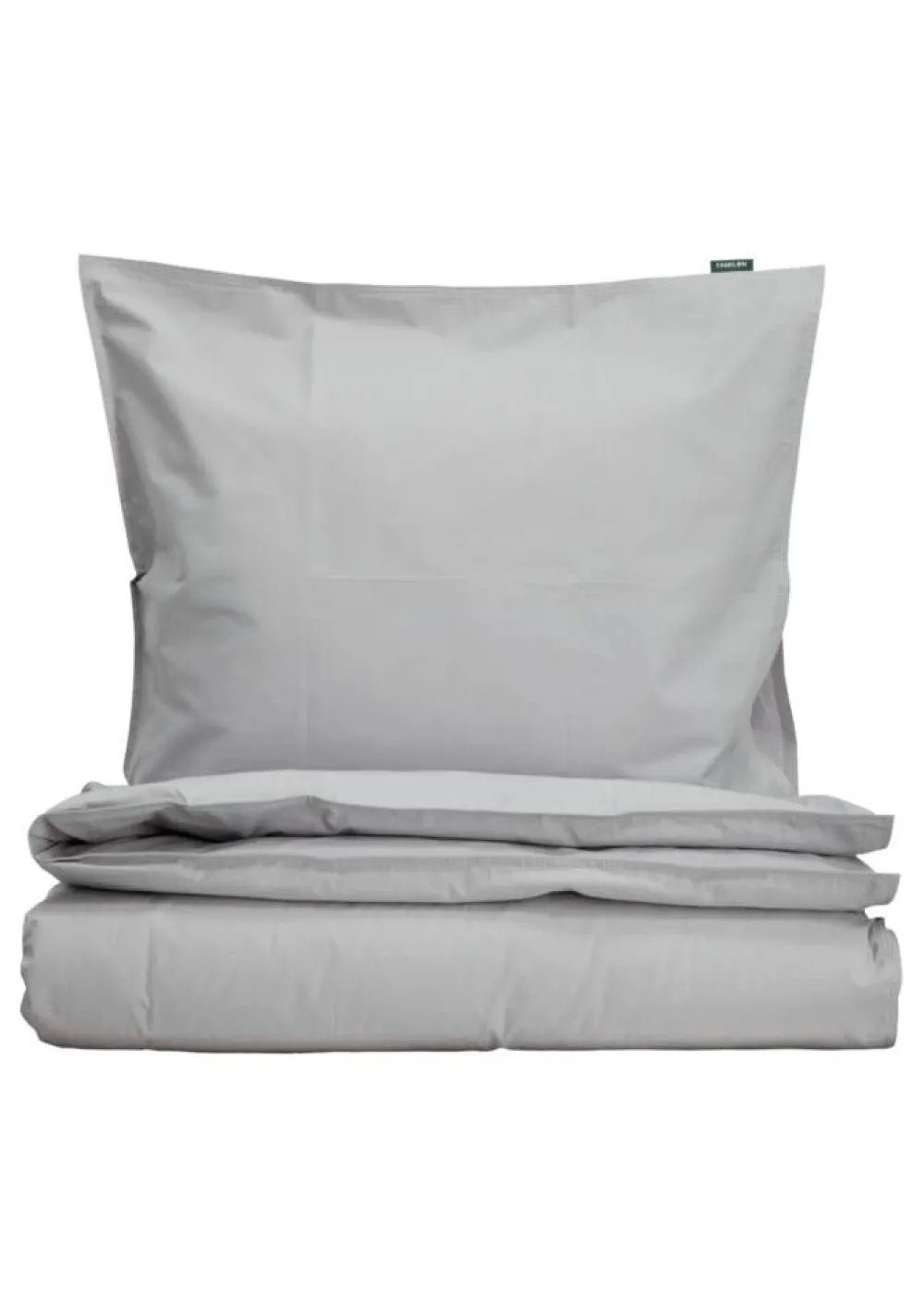 Vuodetekstiilit^Familon pussilakanasetti Percale 150x210 + 55x65 cm harmaa