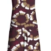 Keittiötekstiilit^Finlayson essu Lenita 70x85 viininpun/beige
