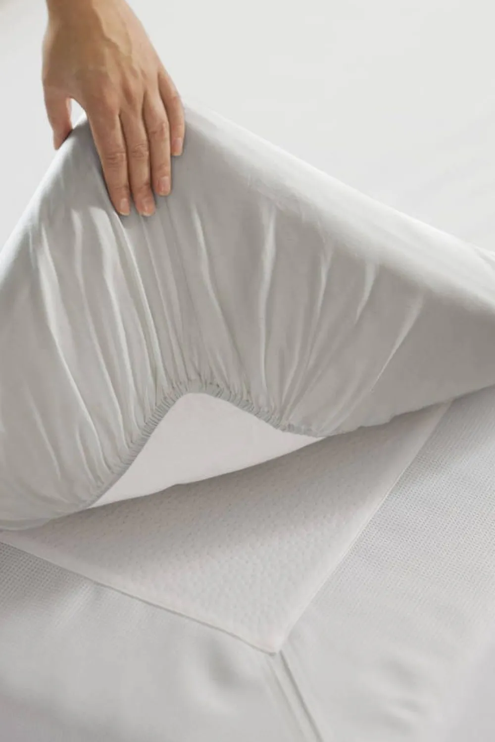Vuodetekstiilit^Finlayson Muotoonommeltu aluslakana twill 160x200x26cm harmaa