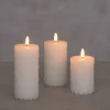 Koriste- Ja Kausivalot^Finnlumor LED-kynttiläsarja Carisma 3D liekki 3-os.