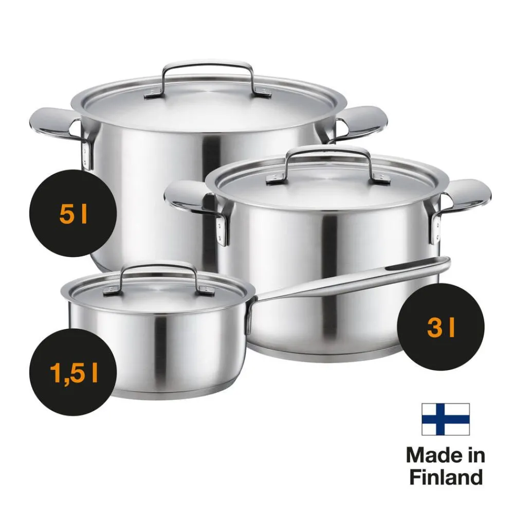 Keittoastiat^Fiskars All Steel kattila 5 L