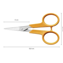 Kylpyhuonetarvikkeet|Sakset^Fiskars Classic kynsisakset pyöreäkärkiset 10 cm